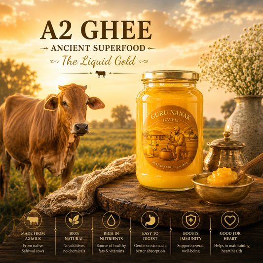 The Liquid Gold - Ancient Superfood A2 Ghee made with Sahiwal Cow Milk