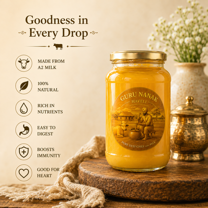 The Liquid Gold - Ancient Superfood A2 Ghee made with Sahiwal Cow Milk