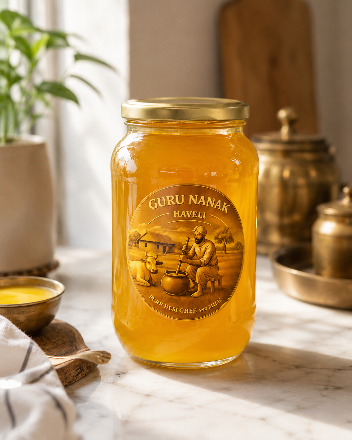 Pure Desi Ghee made with Bilona Method